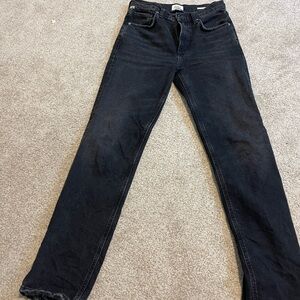 Citizens Of Humanity Dark Blue Straight Leg Jeans